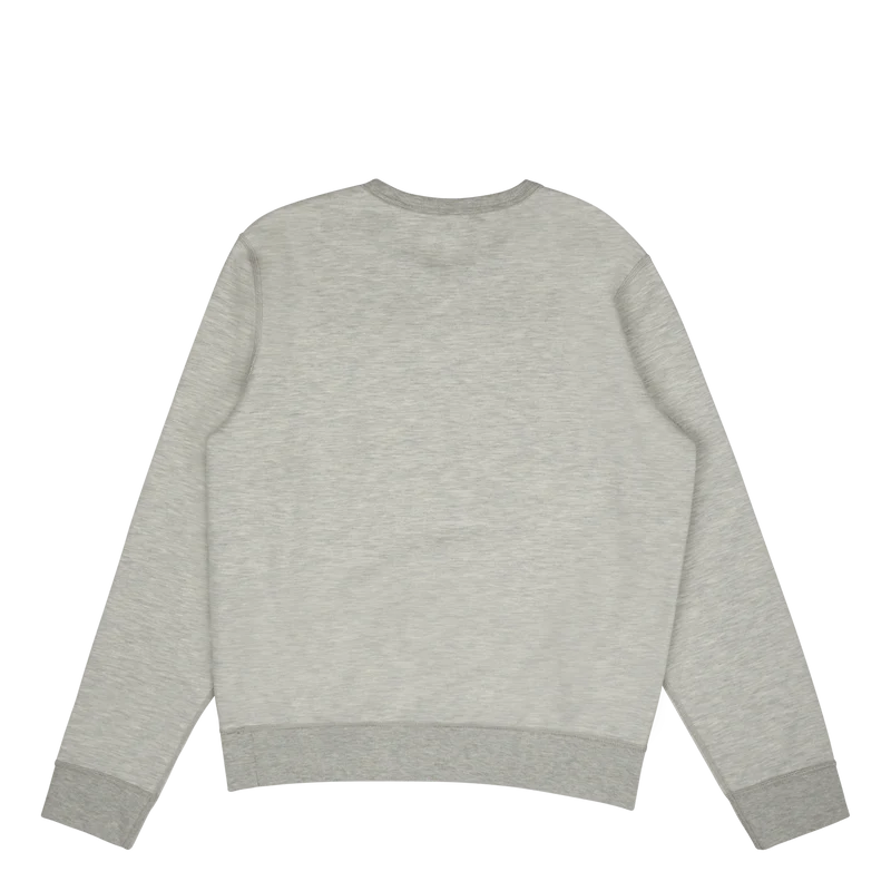 Lscnm6-long Sleeve-knit Lt Sport Heather/polo Black Pp
