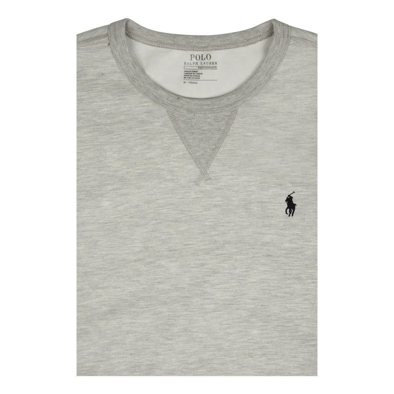 Lscnm6-long Sleeve-knit Lt Sport Heather/polo Black Pp