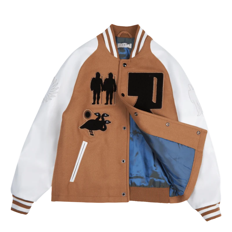 Thomas Jacket Camel-white