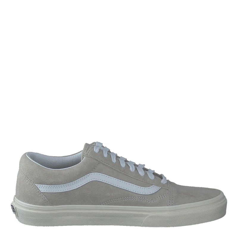 Ua Old Skool (pig Suede)oatmealsnowwht