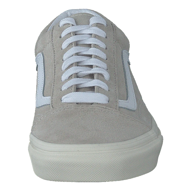 Ua Old Skool (pig Suede)oatmealsnowwht
