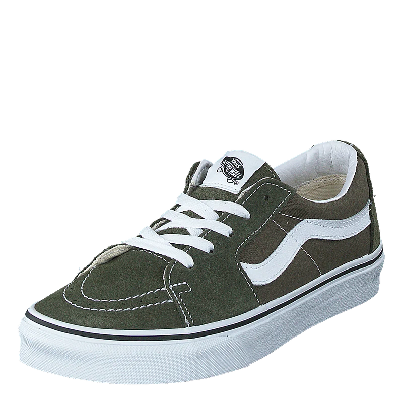 Ua Sk8-low Grape Leaf/true White