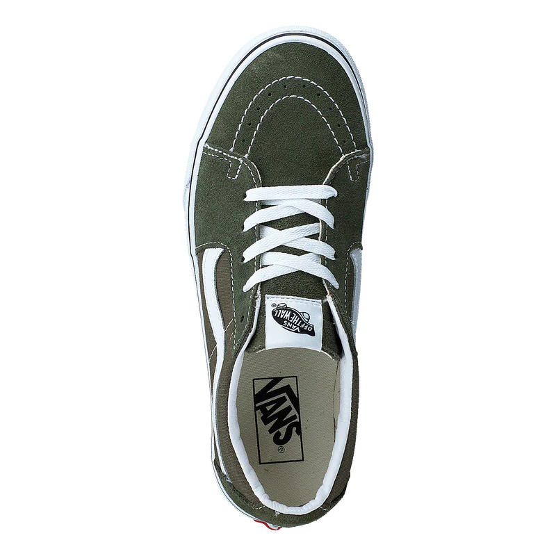Ua Sk8-low Grape Leaf/true White
