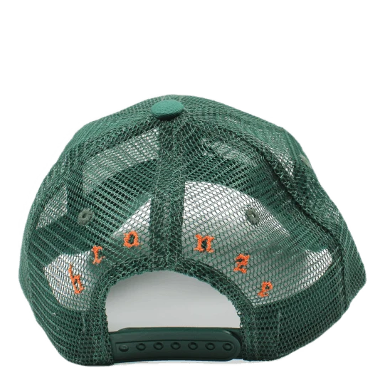 B Mesh Hat Green