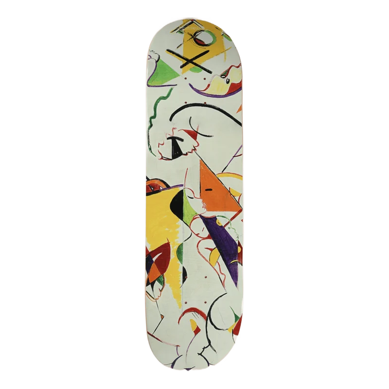 Self-portrait Skate Deck Cream