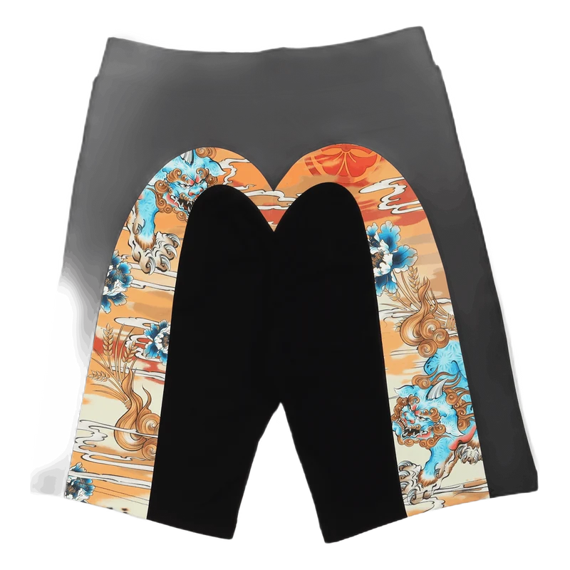 Komainu Vintage Japanese Prt D Black