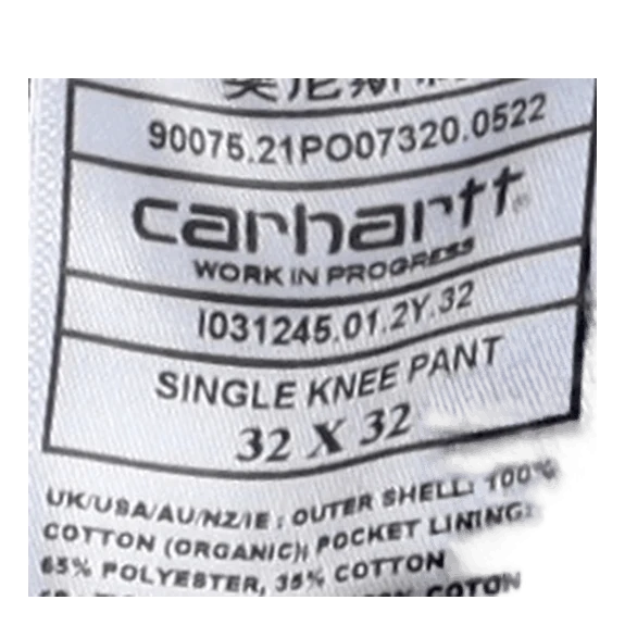 Single Knee Pant Blue