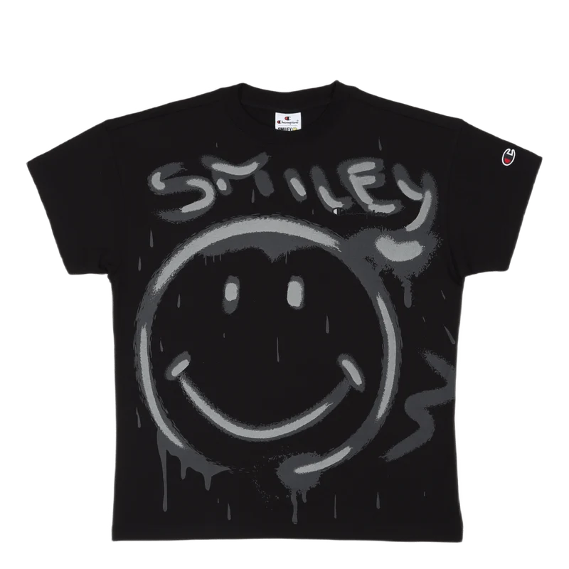 Champion X Smiley - Maxi T-shi Black Beauty