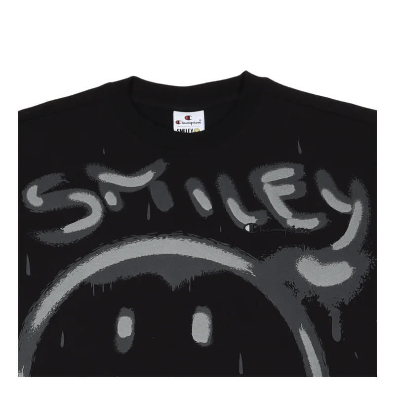 Champion X Smiley - Maxi T-shi Black Beauty