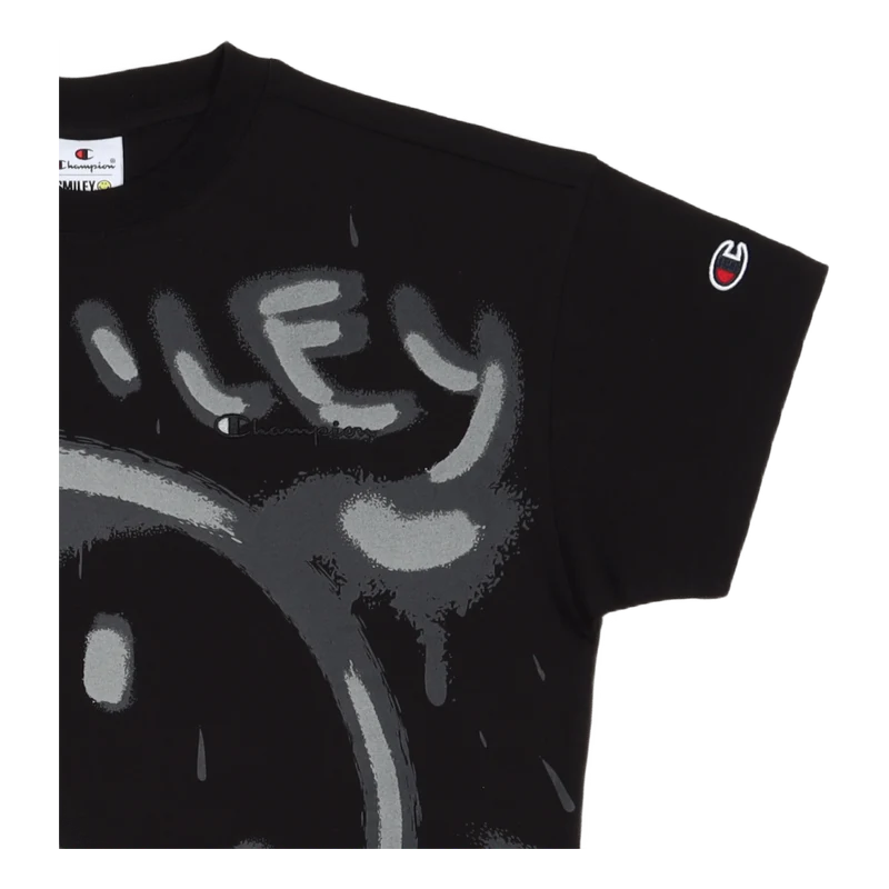 Champion X Smiley - Maxi T-shi Black Beauty