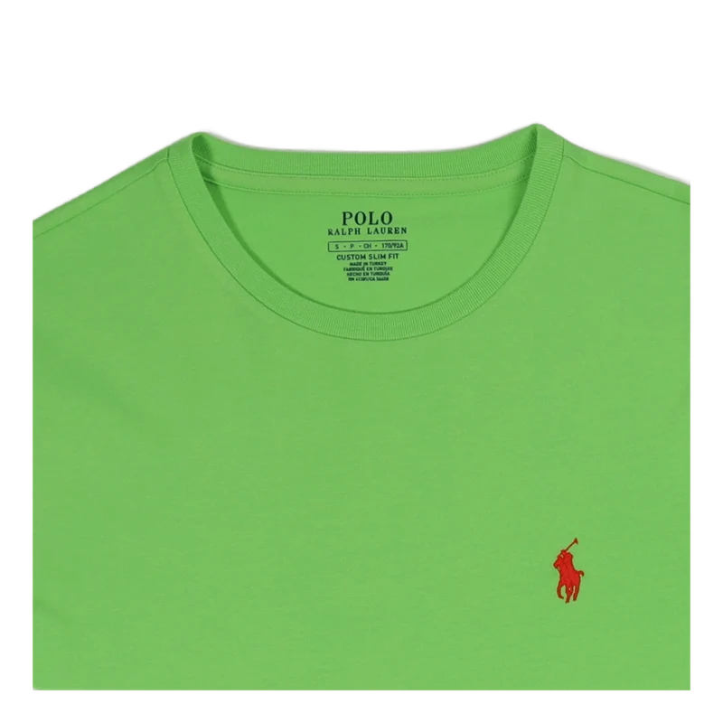 Polo Ralph Lauren Custom Slim Fit Jersey Crewneck T-Shirt