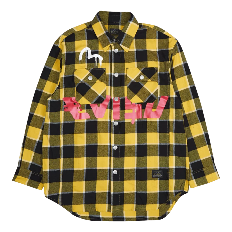 Evisu X Sfera Ebbasta Yd Check Yellow