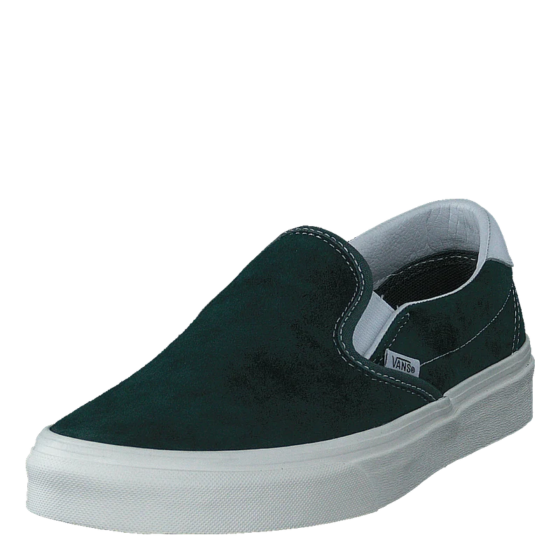 Ua Slip-on 59 (pig Suede)jnglgrn/snwwht