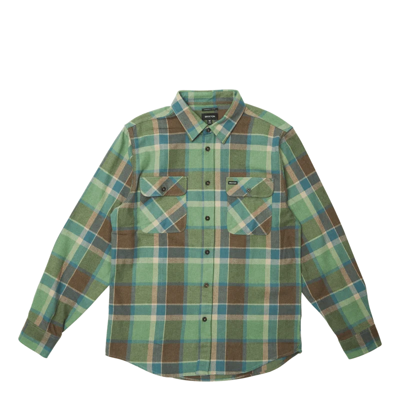 Bowery L/s Flannel Toffee