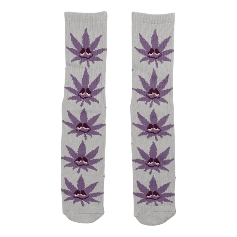 Green Buddy Pl Sock Grey