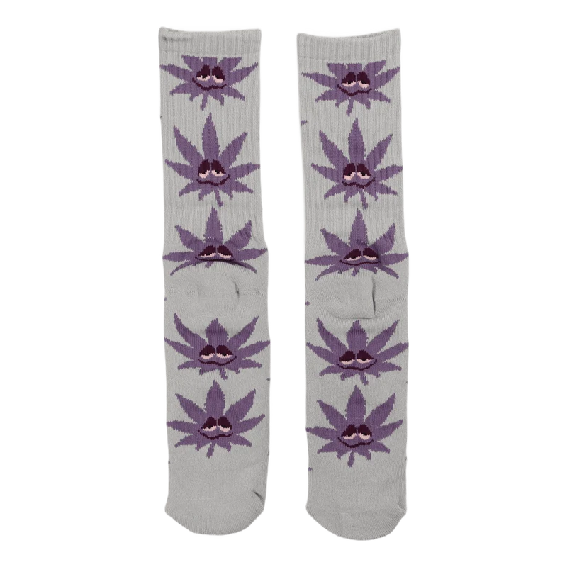 Green Buddy Pl Sock Grey