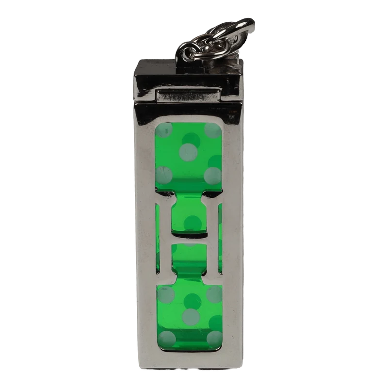 Huf Dice Keychain Silver