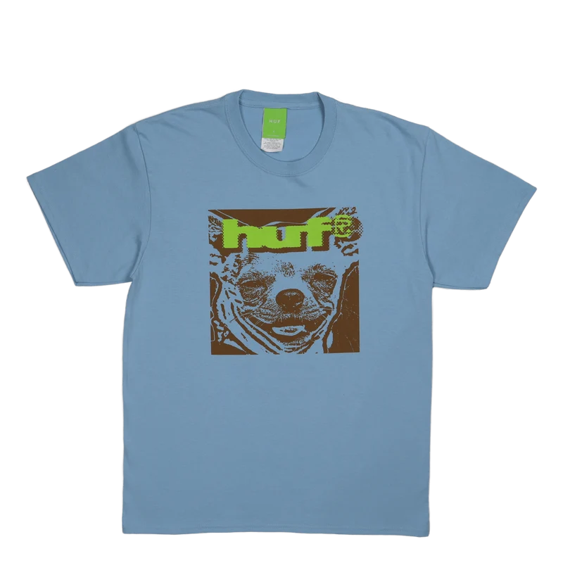 Que Como S/s Tee Light Blue