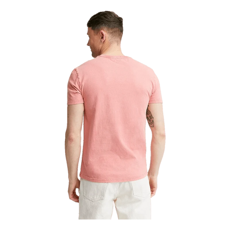 Polo Ralph Lauren Custom Slim Cotton-Linen Pocket T-Shirt