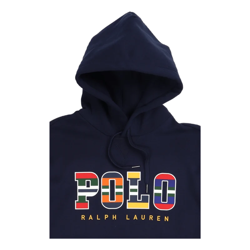 Logo Fleece Hoodie Cruise Navy