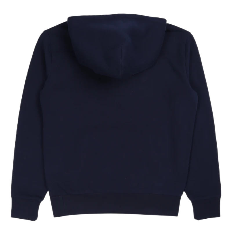 Logo Fleece Hoodie Cruise Navy