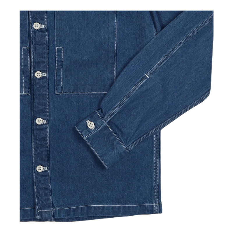 Prison Shirt Stonewashed Denim