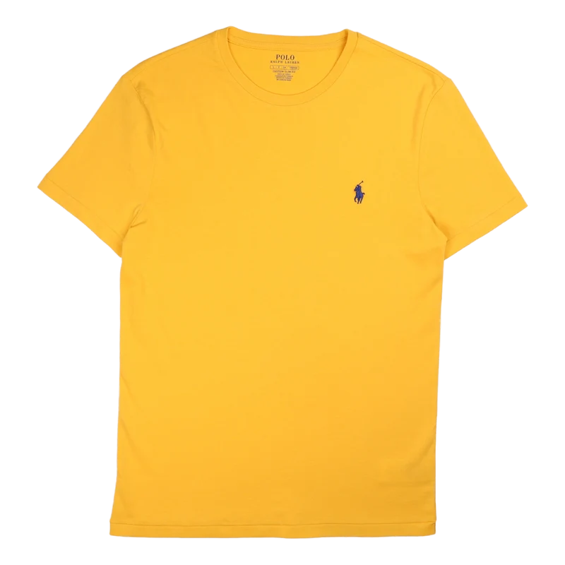Custom Slim Fit Jersey Crewneck T-Shirt Gold Bugle/C7316
