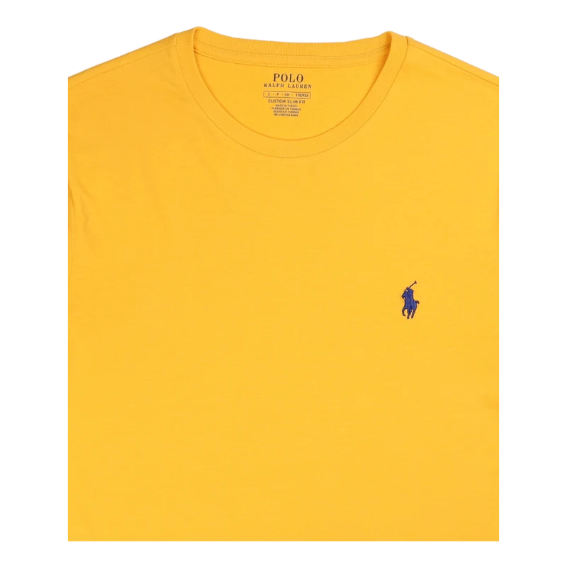 Custom Slim Fit Jersey Crewneck T-Shirt Gold Bugle/C7316