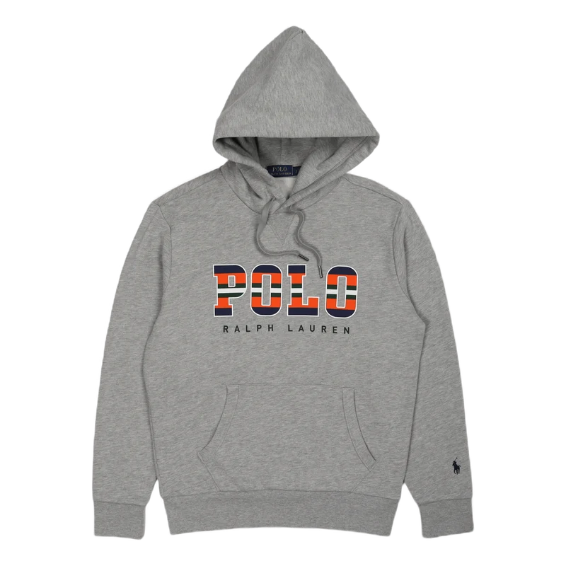 Logo Fleece Hoodie Andover Heather