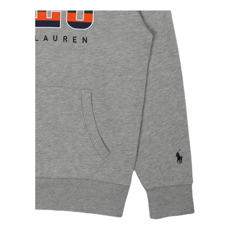 Logo Fleece Hoodie Andover Heather