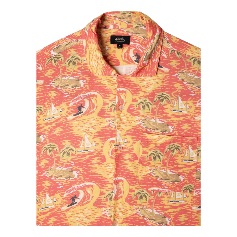 Tour Shirt Red Hawaii