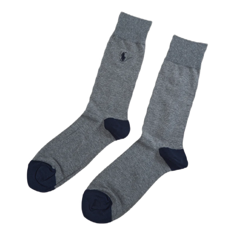 Polo Bear Dress Sock 2-Pack Cruise Nav/ Foster Grey/ Nav