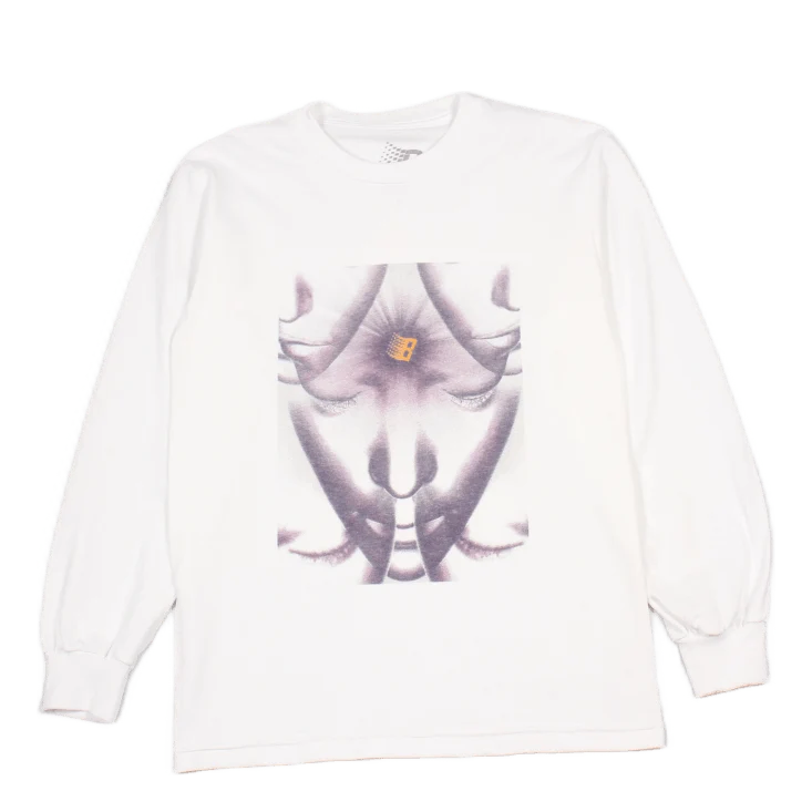 Aura Longsleeve Tee White