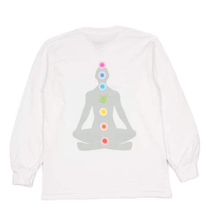 Aura Longsleeve Tee White