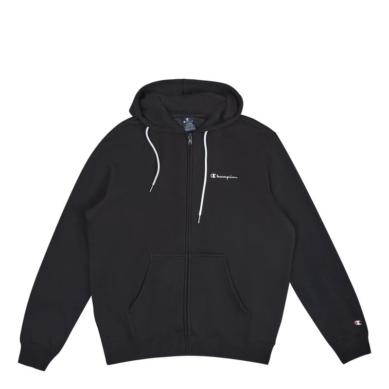 Hooded Full Zip Sweatshirt Black Beauty