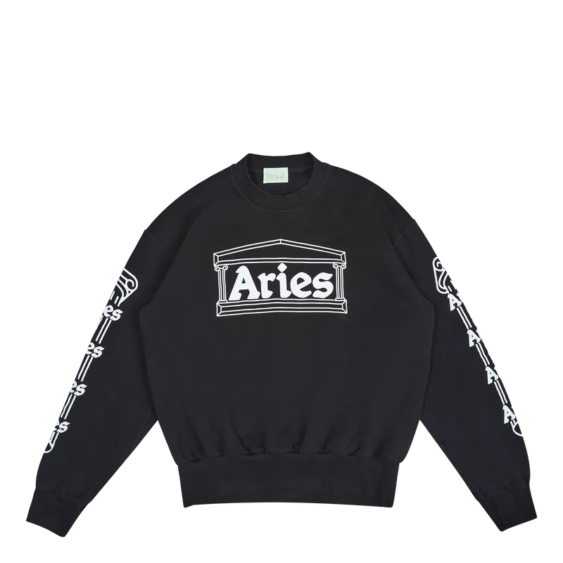 Column Sweatshirt Black