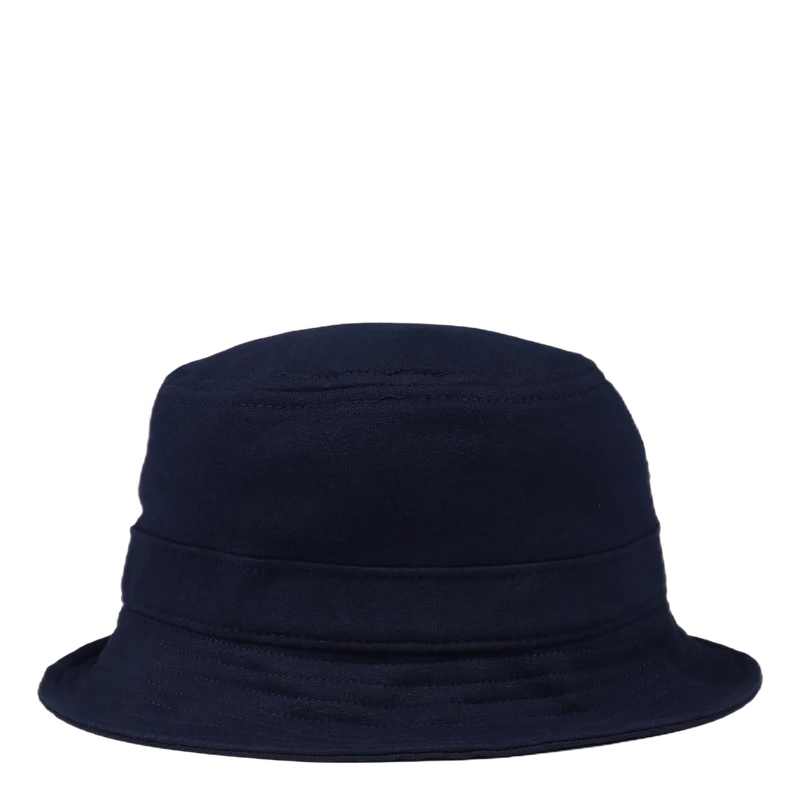 Cotton-Blend Fleece Bucket Hat Cruise Navy