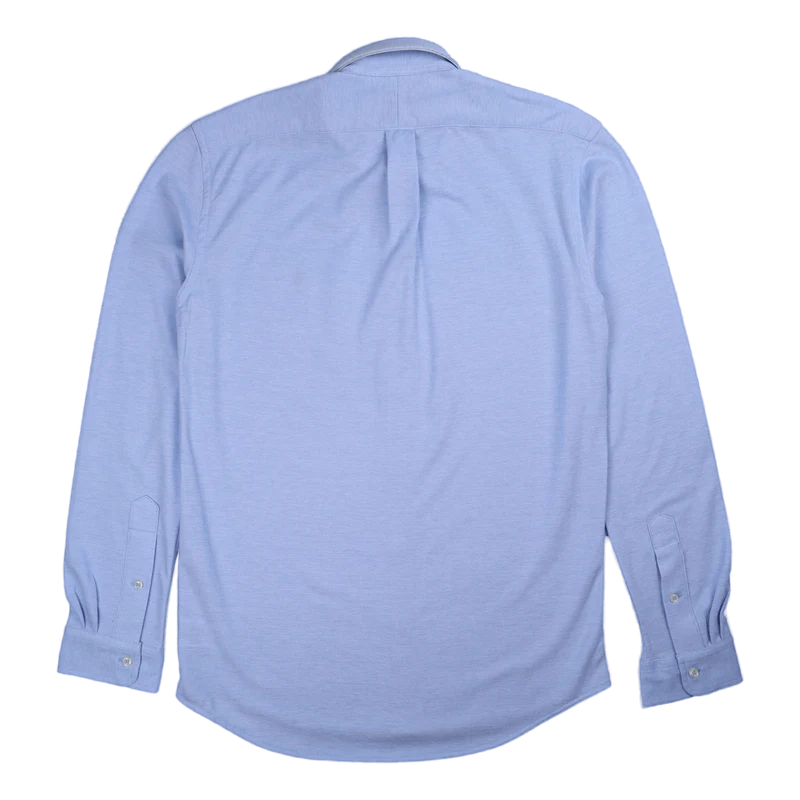 Knit Oxford Shirt Harbor Island Blue
