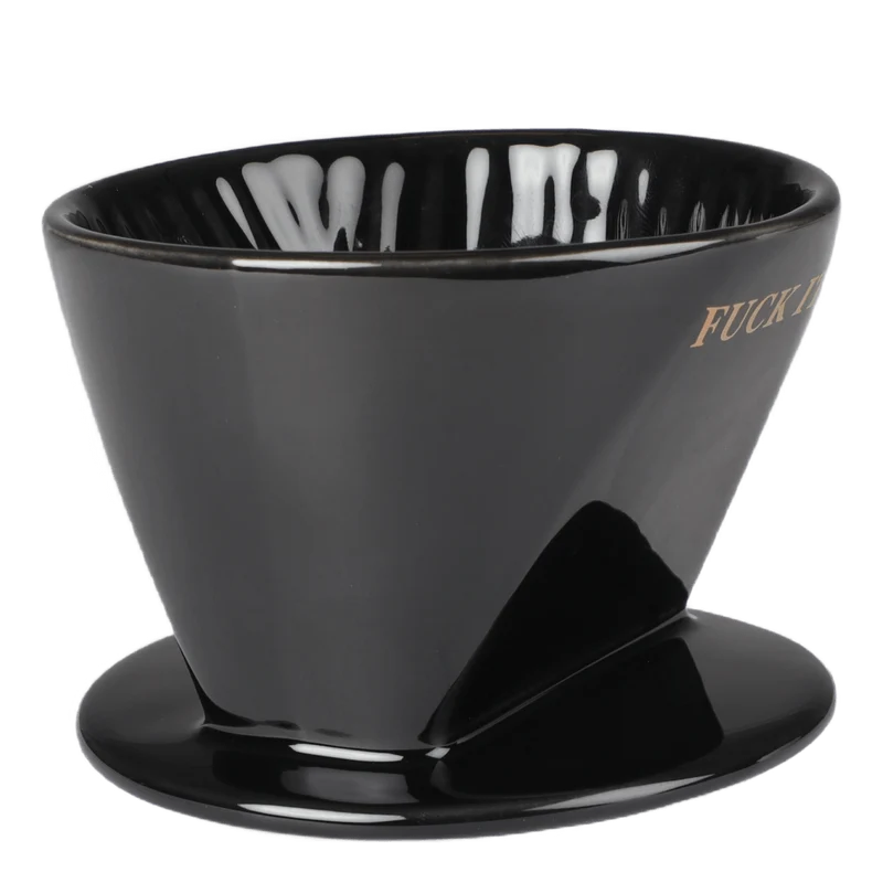 Fuck It Espresso Pour Cup Black