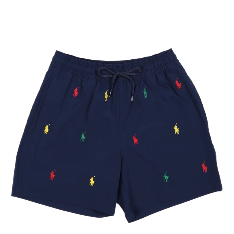 5.75-Inch Traveler Classic Swim Trunk Newport Navy Rgy Pp Aoe