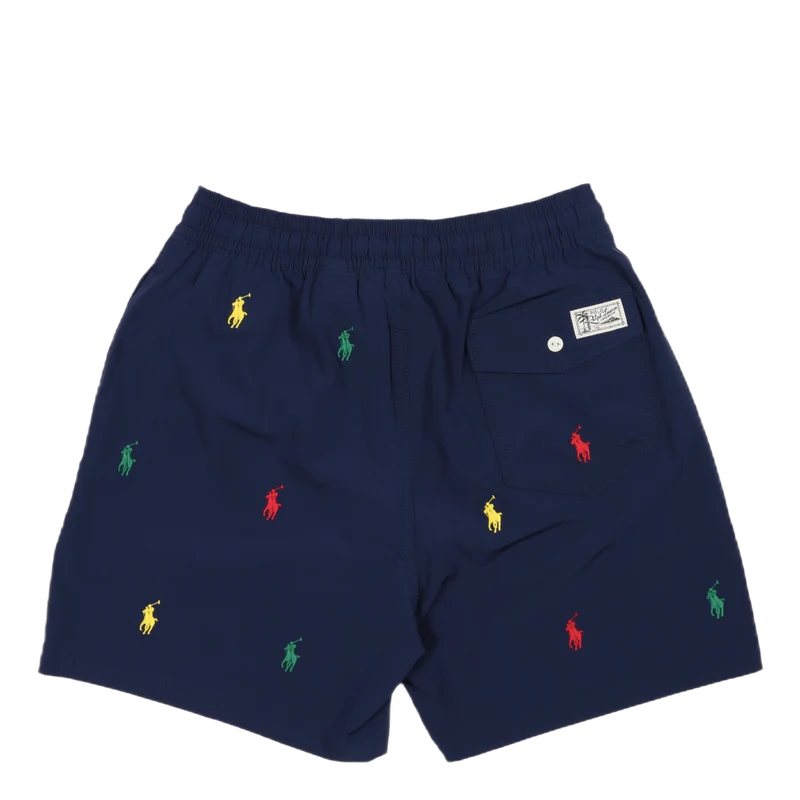 5.75-Inch Traveler Classic Swim Trunk Newport Navy Rgy Pp Aoe