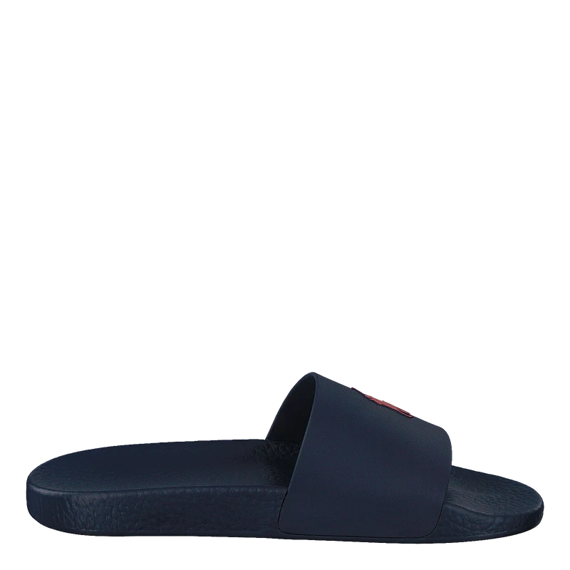 Signature Pony Slide Navy/Red Pp