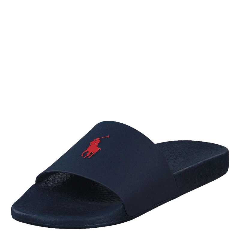 Signature Pony Slide Navy/Red Pp