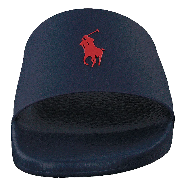 Signature Pony Slide Navy/Red Pp