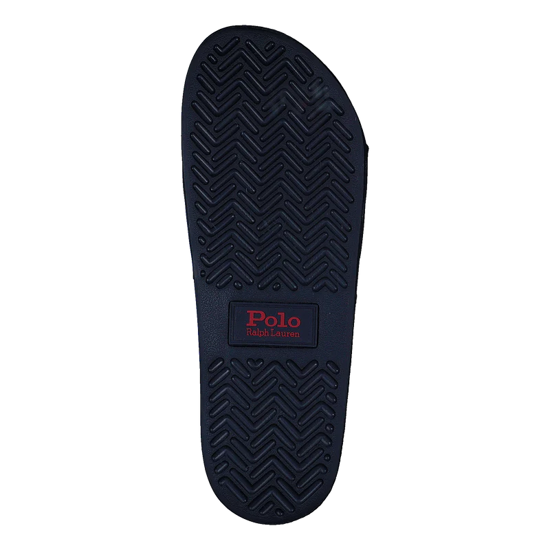 Signature Pony Slide Navy/Red Pp