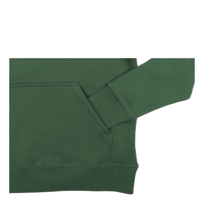 Essentials Box Logo P/o Hoodie Dark Green