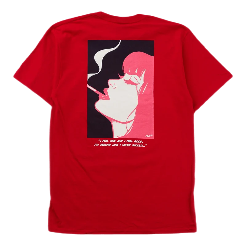 I Feels Good S/s Tee Red