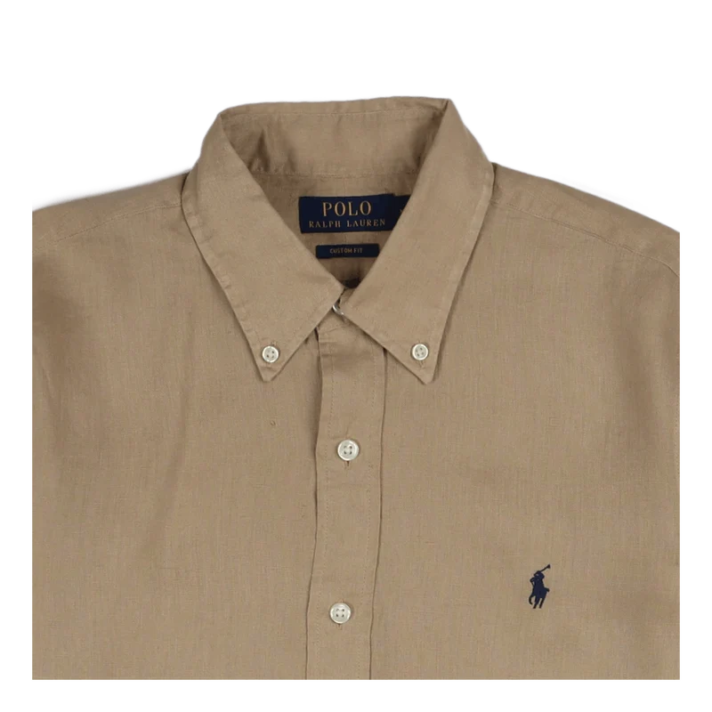 Custom Slim Fit Linen Shirt