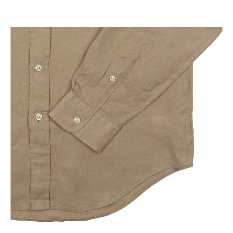 Custom Slim Fit Linen Shirt
