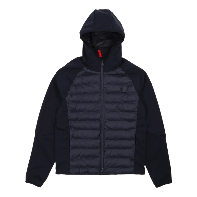 Water-Repellent Hybrid Jacket Collection Navy